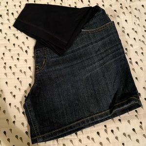 Maternity Jean shorts